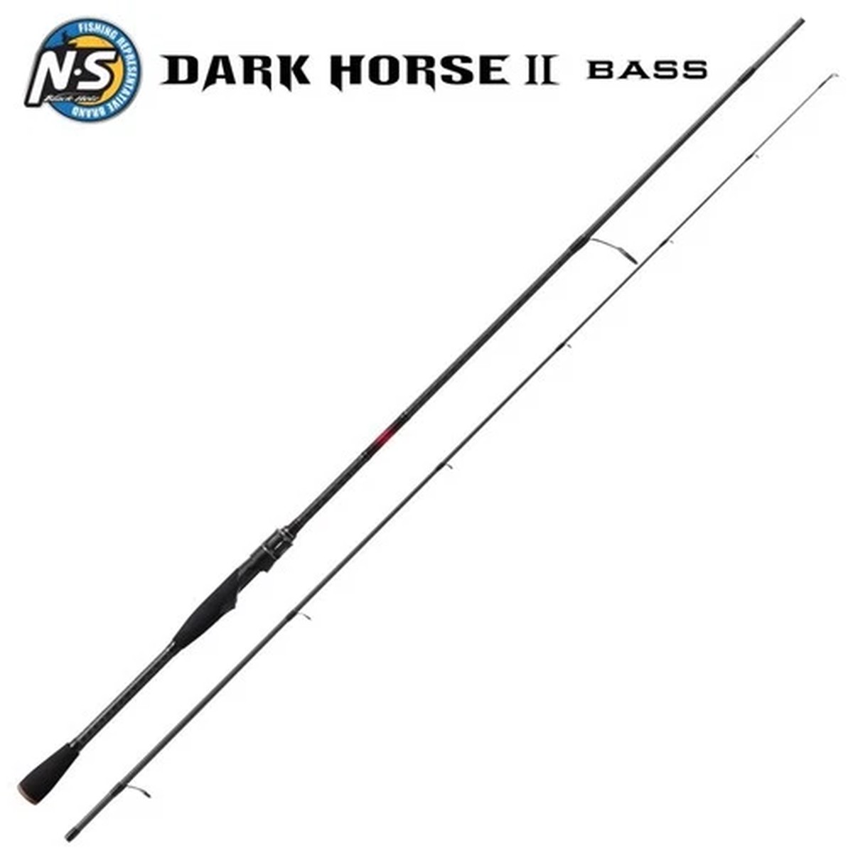NS BLACK HOLE Bass Fishing Spinning Rod DARK HORSE II BASS S-692M