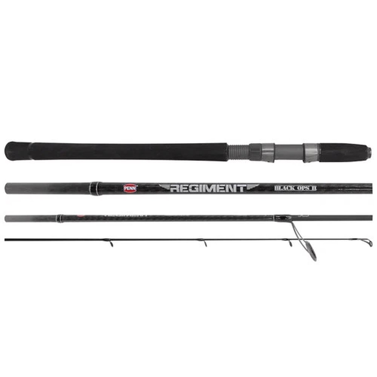 Penn Regiment Black Ops II 6'3'' 1 Piece PE 1-3 Spin Fishing Rod 631 +Warranty