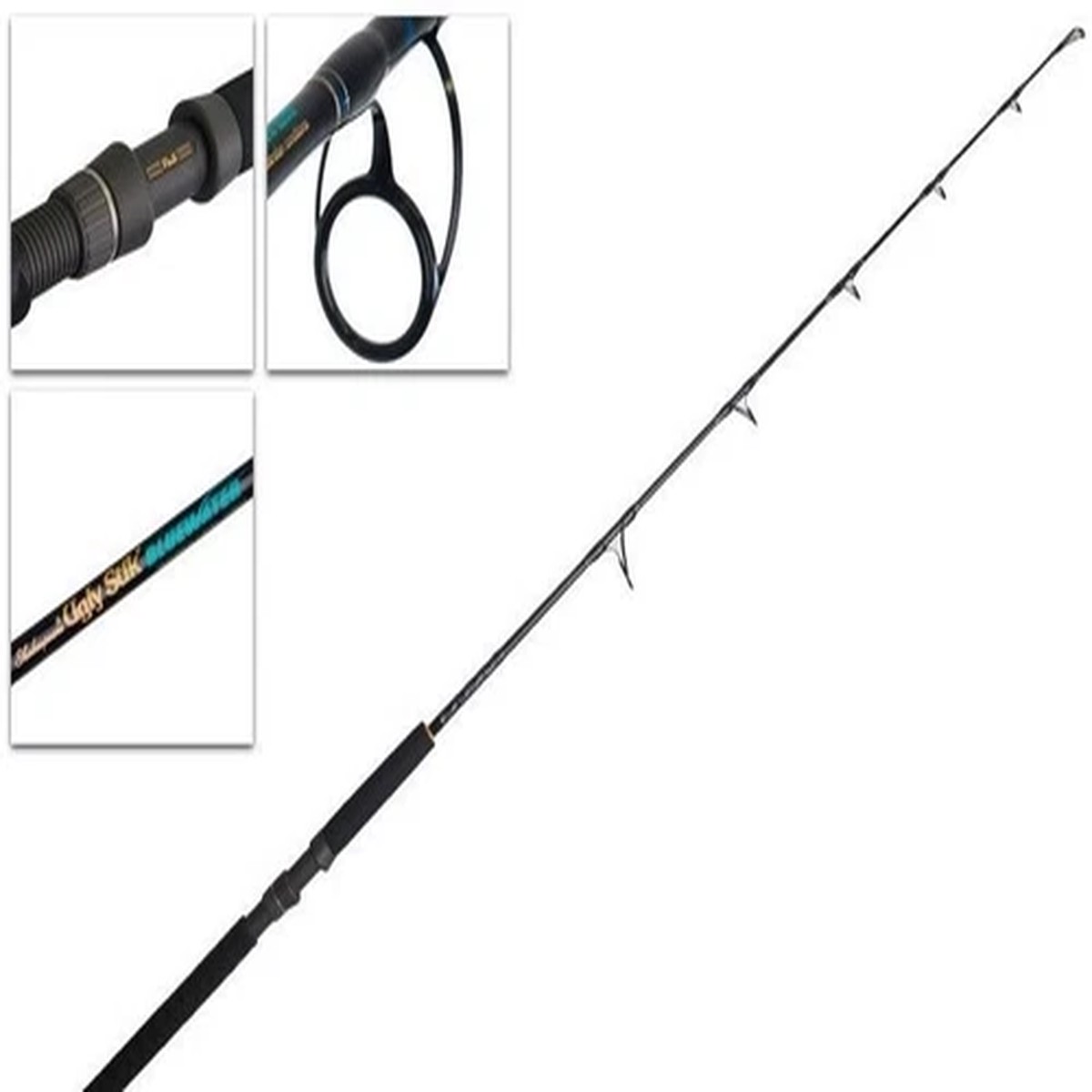 Shakespeare Ugly Stik Bluewater Spin Rod - 5'6" 37kg 1pc- USBW-JSP561XXH