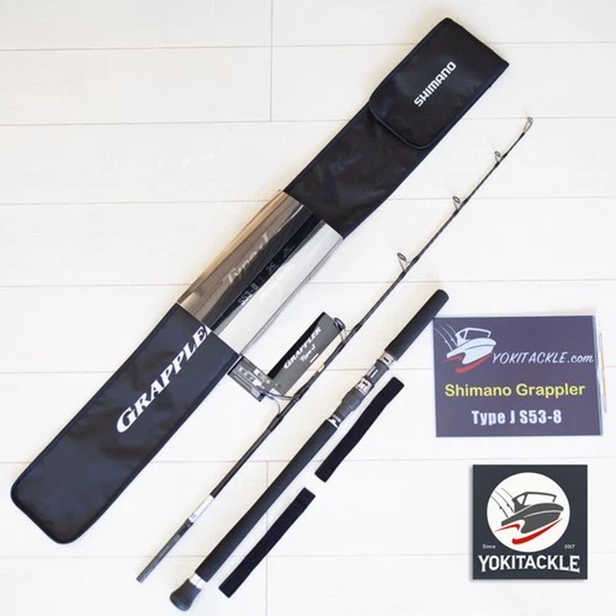Shimano 25 Grappler Type J S53-8 Jigging Spinning Rod