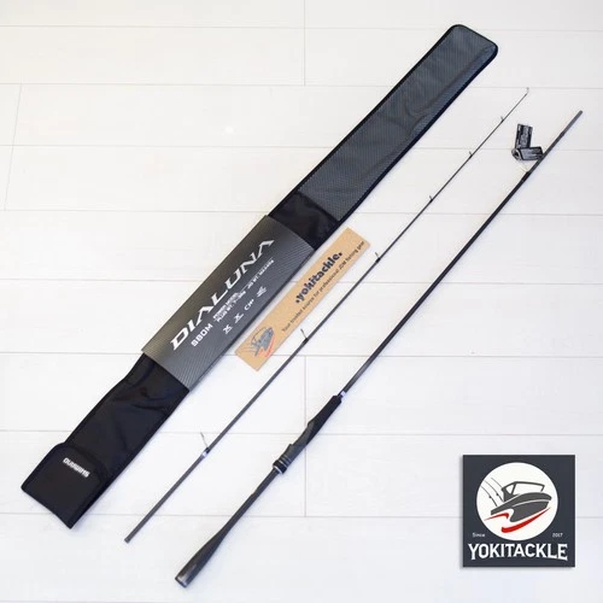 Watch ProductVideo-Shimano 23 DIALUNA S80M Spinning Rod Shipping From JAPAN