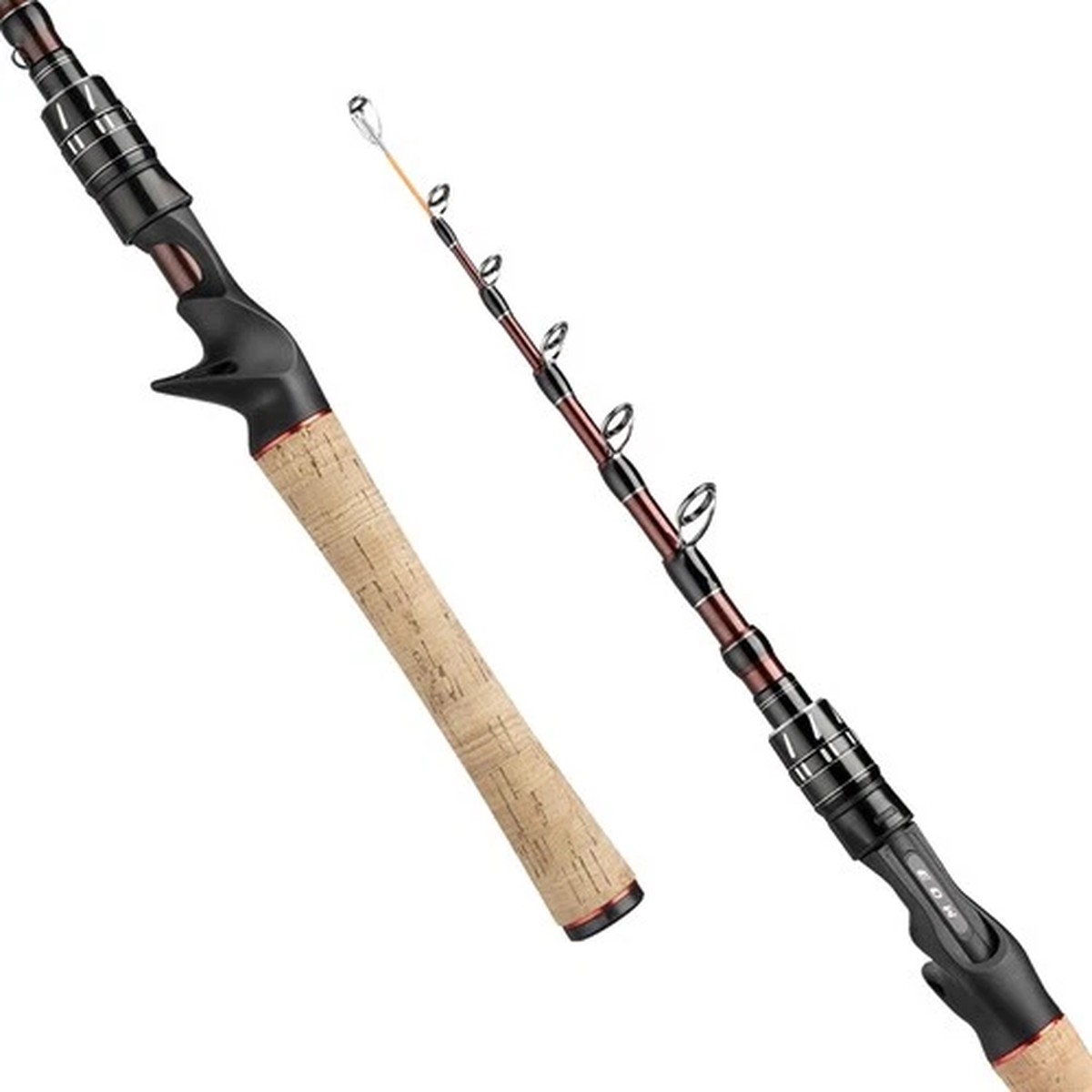 XPEDITE Portable Telescopic Fishing Rods, Spinning & Casting Poles