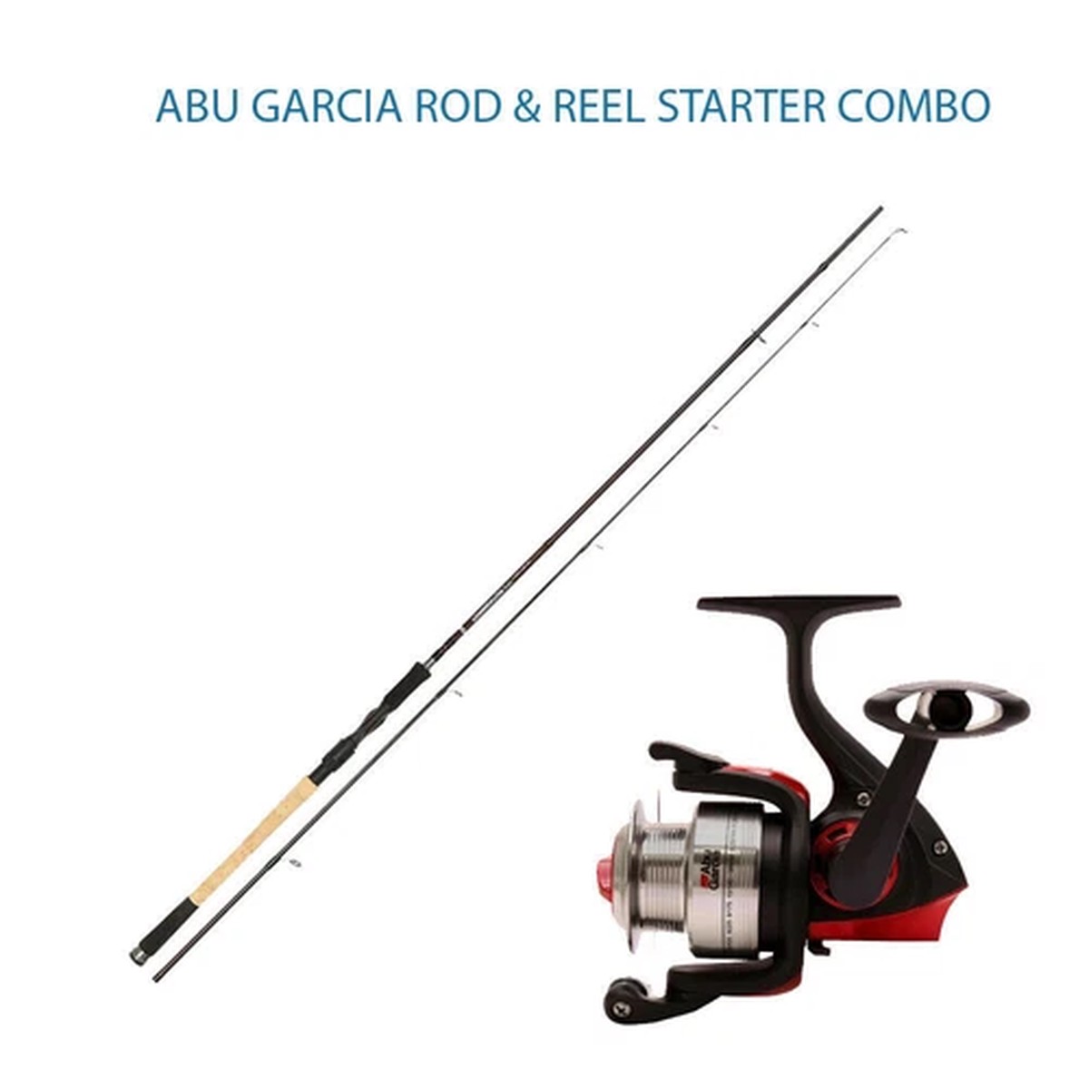 Abu Garcia Tormentor Spinning Rod and Reel Combo Beginner Starter Kit