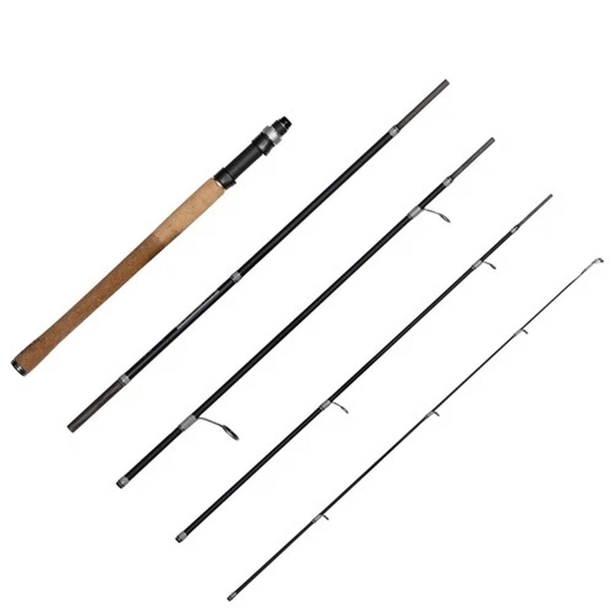 Abu Garcia ZoomSafari ZMSS-805M-BK Spinning Pack Rod Bass Seabass Travel Rod