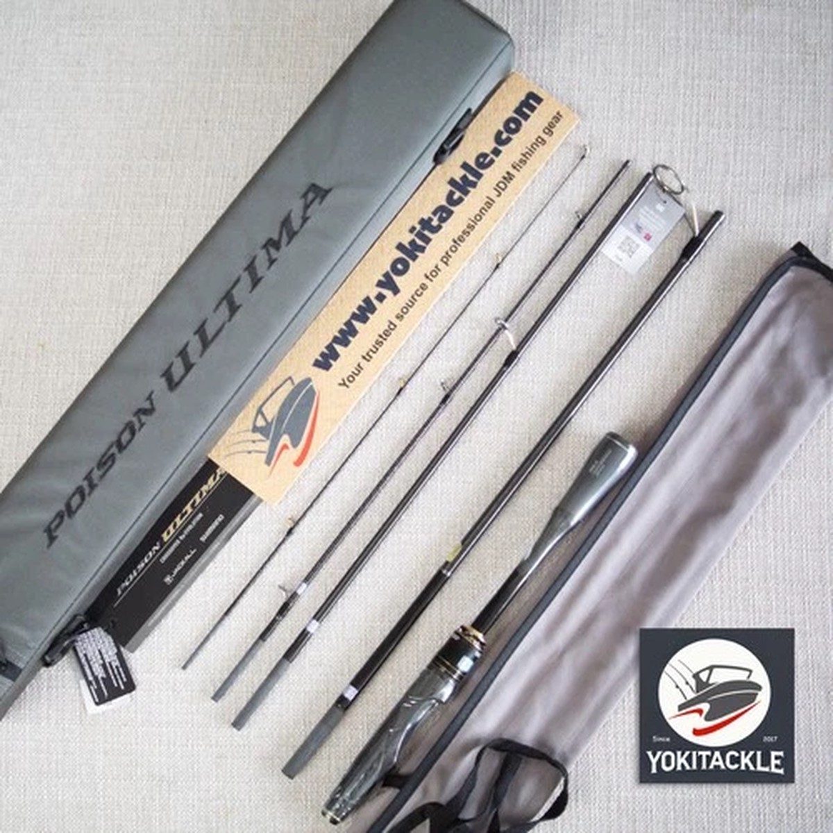JACKALL/SHIMANO POISON ULTIMA 266L-5 Piece Spinning rod