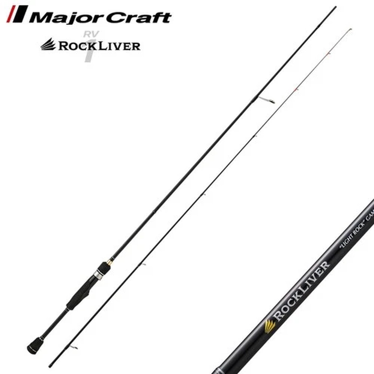 MAJOR CRAFT Ultra Light Fishing Spinning Rod ROCK LIVER 1G RVL1-732UL Solid Tip