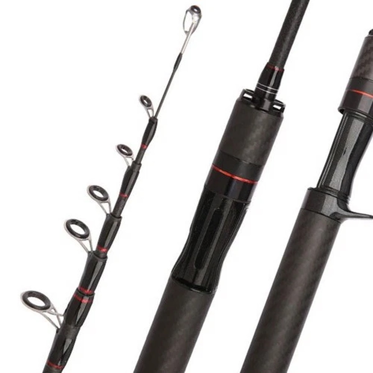 Recreational Fishing Telescopic Fishing Rod Ultra-compact 35/36cm Size For Bass