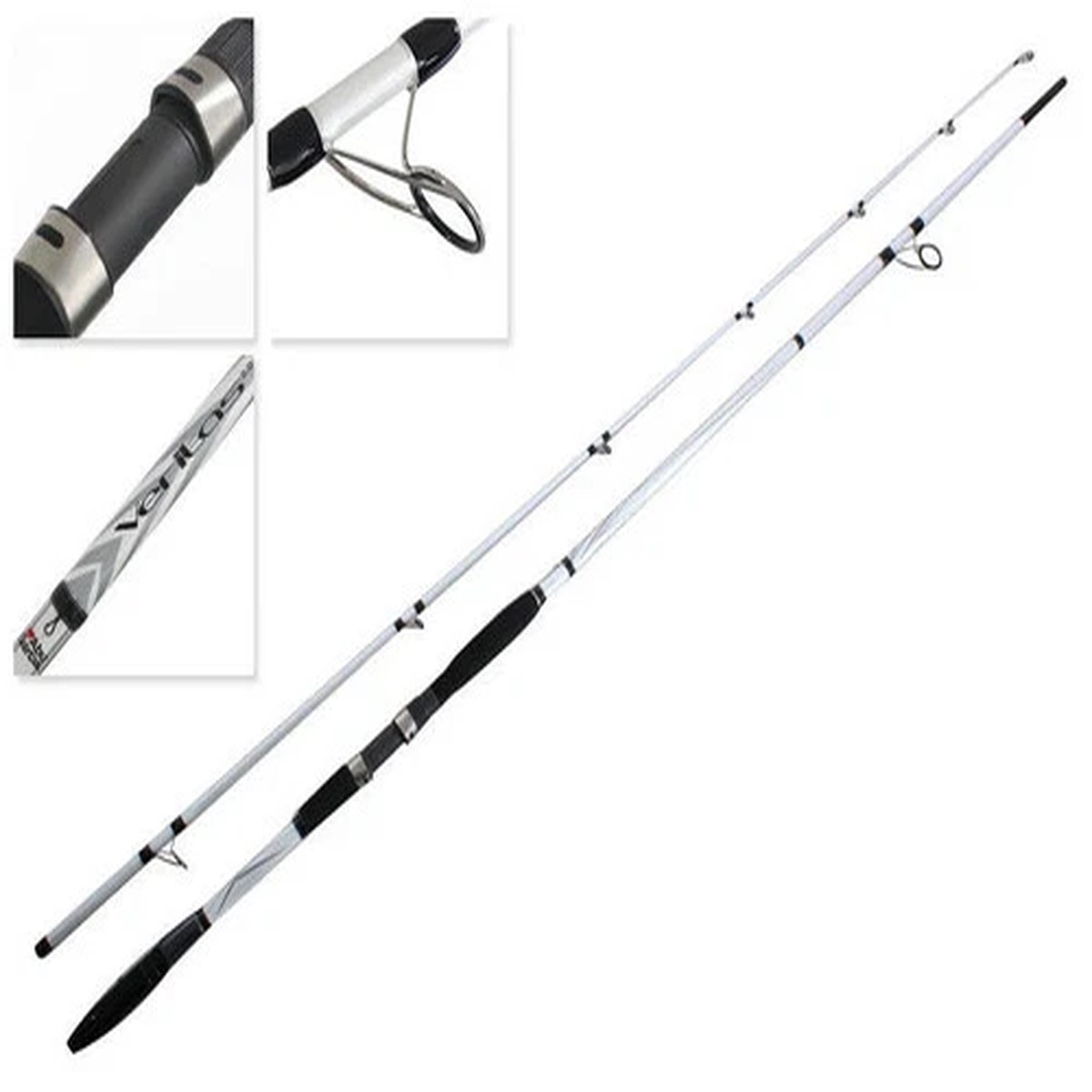 SALE- Abu Garcia Veritas 2.0 722SPM Spinning Fishing Rod 7'2 2.18m 3-5kg 2 Piece