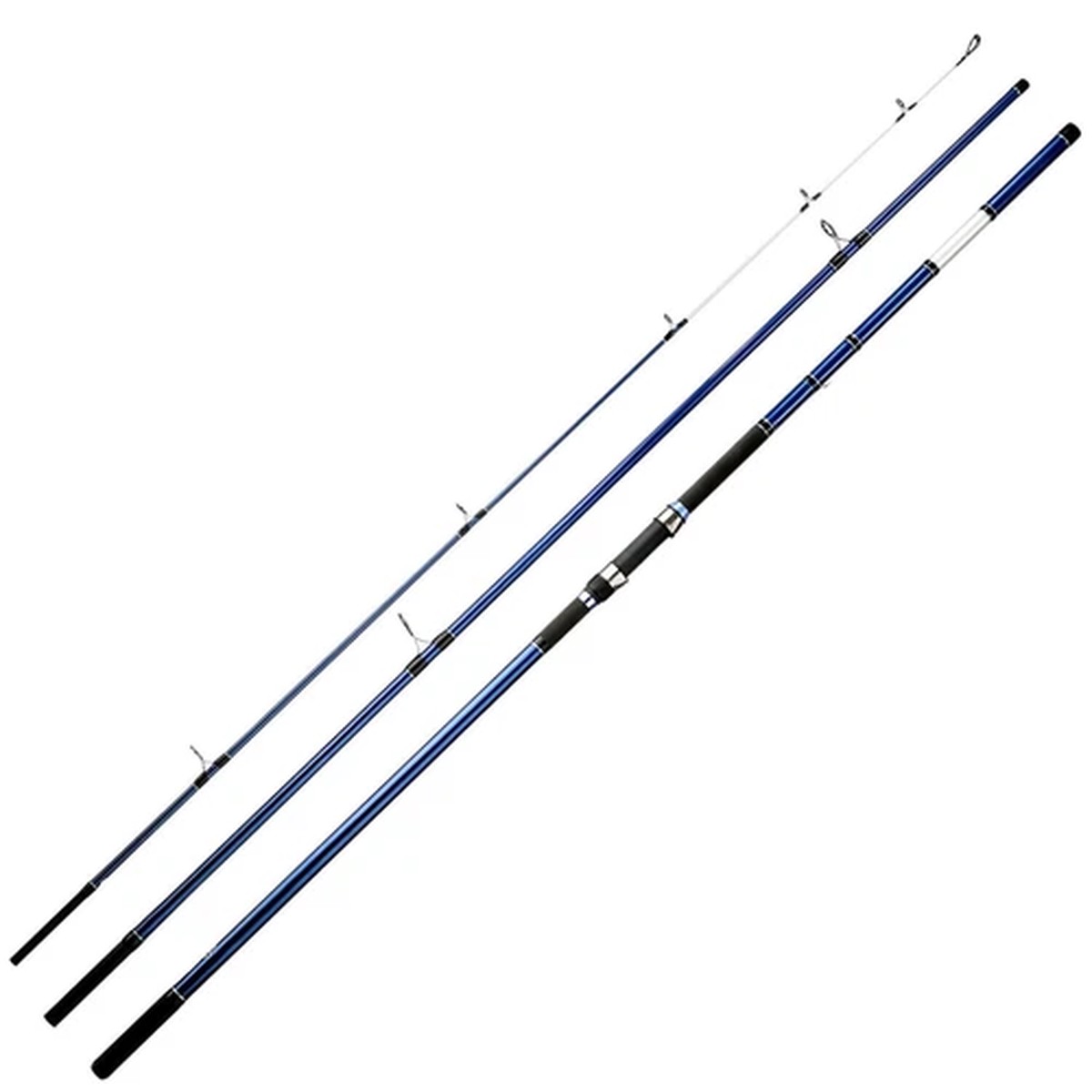 WEIZ 12'/13'/14' 10-25kg 3pc Carbon Fibre Surf Spinning Fishing Rod Easy Travel