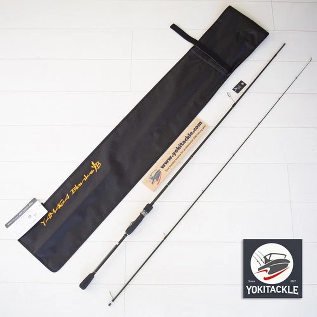 YAMAGA Blanks BlueCurrent 83/TZ NANO Flex Fishing Rod -Watch Product Video