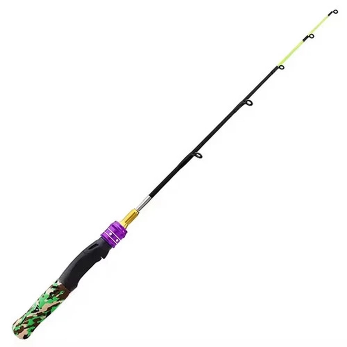 61cm Ice Fishing Rod Spinning Winter Raft Shrimp Pole Winter Fishing Rod Tackle