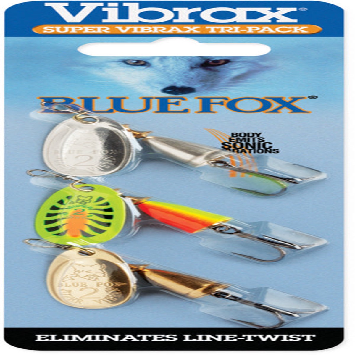 Blue Fox Super Vibrax Tri Pack - Size 05