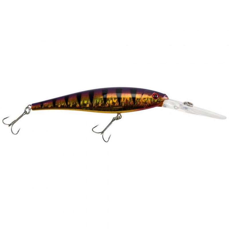 Flicker Minnow | 1/3 oz | 3 1/2in | 9cm | 6 | 18'-23' | 5.5m-7.0m | Model #FFMN9D-SLPB