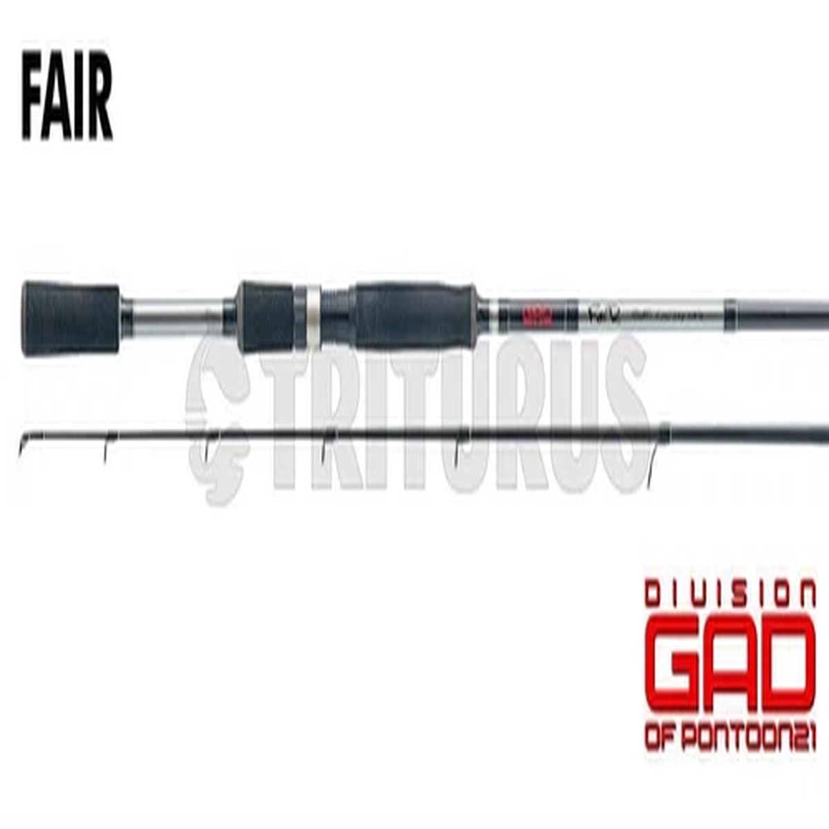 GAD Fair FAS662MLF 2pcs Spinning Rod
