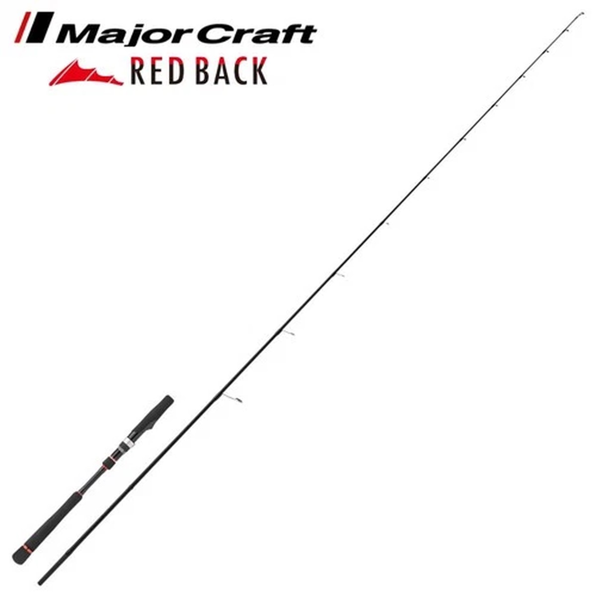 MAJOR CRAFT Rubber Jigging Spinning Rod RED BACK 1G RB1-S662M