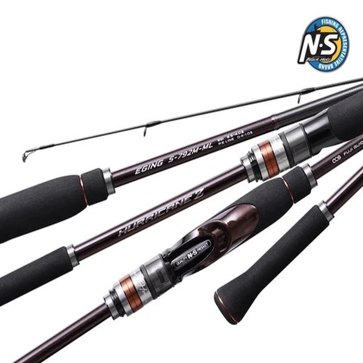 NS BLACKHOLE HURRICANE Z EGING SQUID JIGGING ROD FOR SPINNING REEL