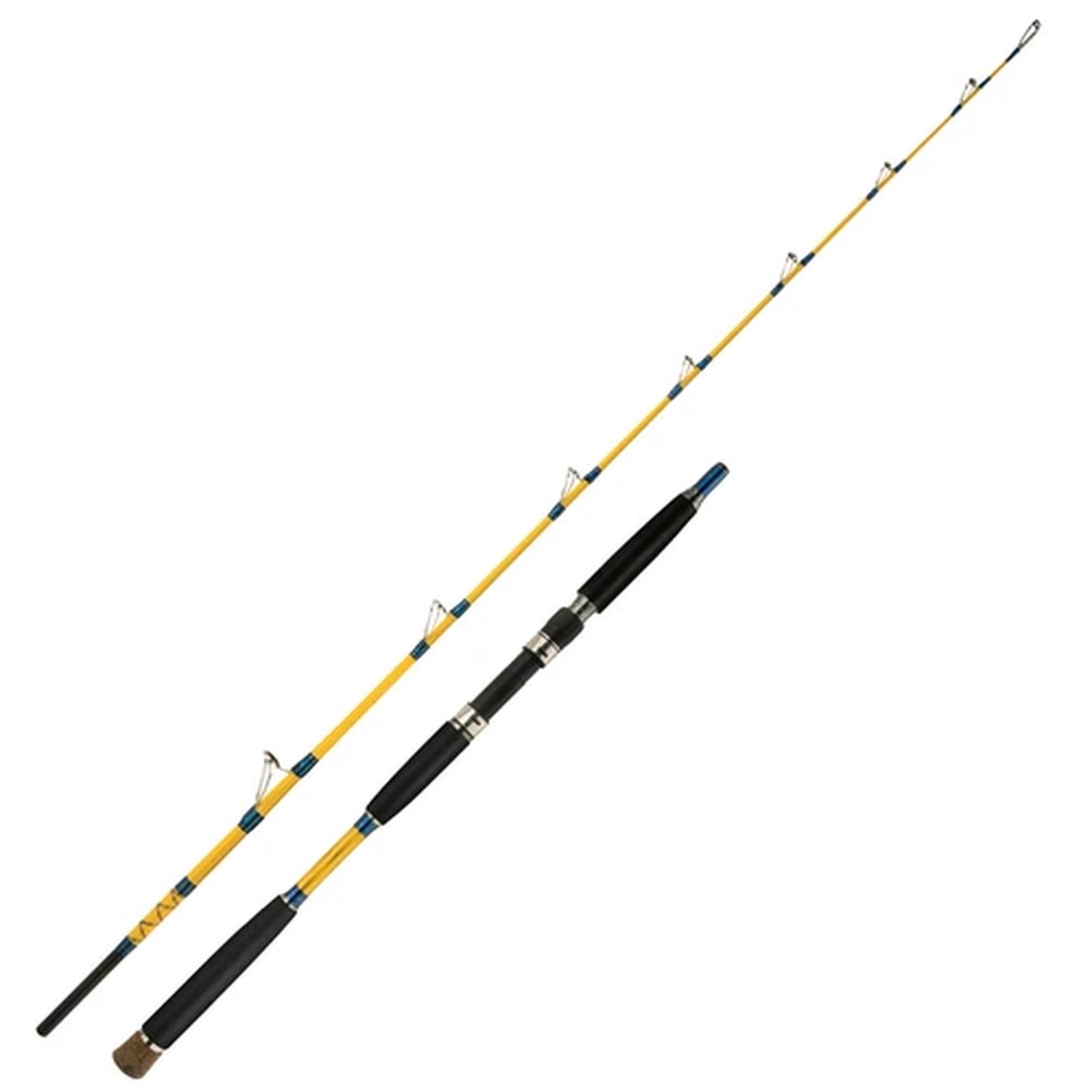 Saltwater 2-Piece Jigging Jig Spinning Rod (Length:1.6M) Fishing Rod