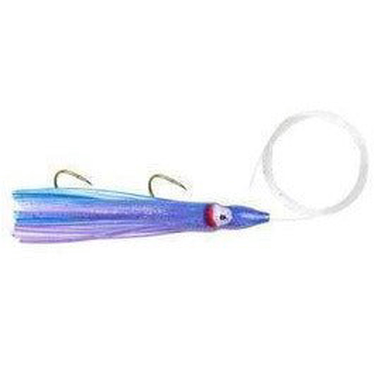 Danielson Squid Rigged SQDR45123 4.5" Purple/Light Blue Glitter Qty 1