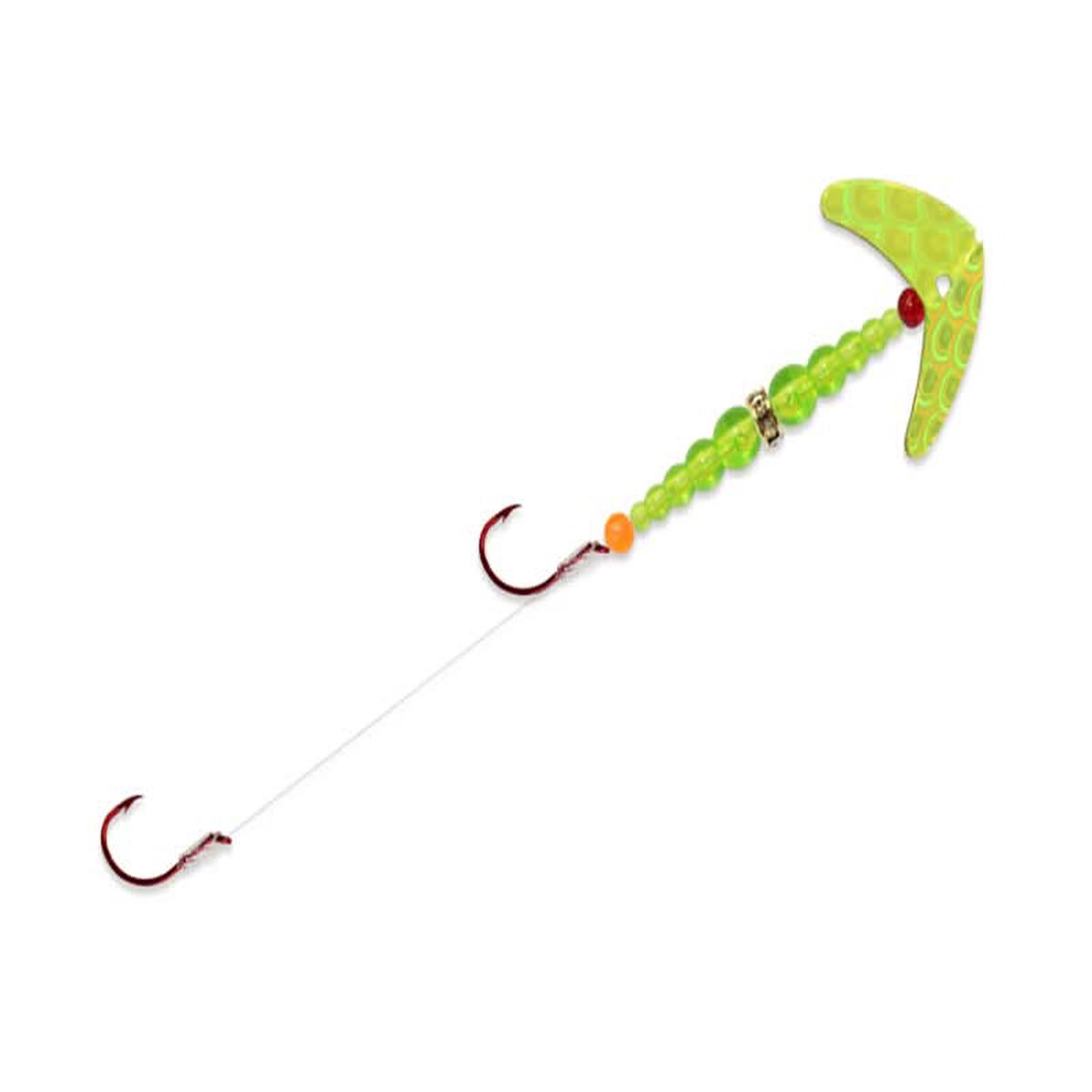 Double Whammy Pro Size 2 Chartreuse Scale/Chartreuse