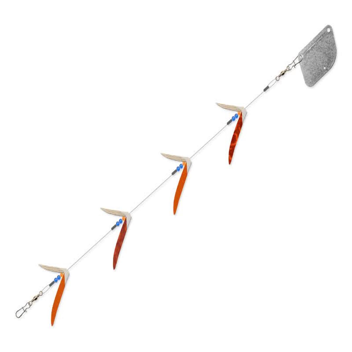 Flash Lite Troll 4-Blade Size 2 7/8 Blade/24" Copper