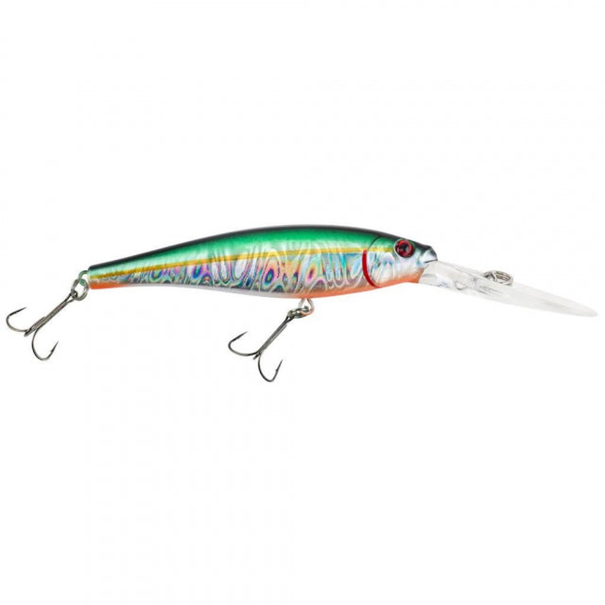 Flicker Minnow | 1/3 oz | 3 1/2in | 9cm | 6 | 18'-23' | 5.5m-7.0m | Model #FFMN9D-SLGA