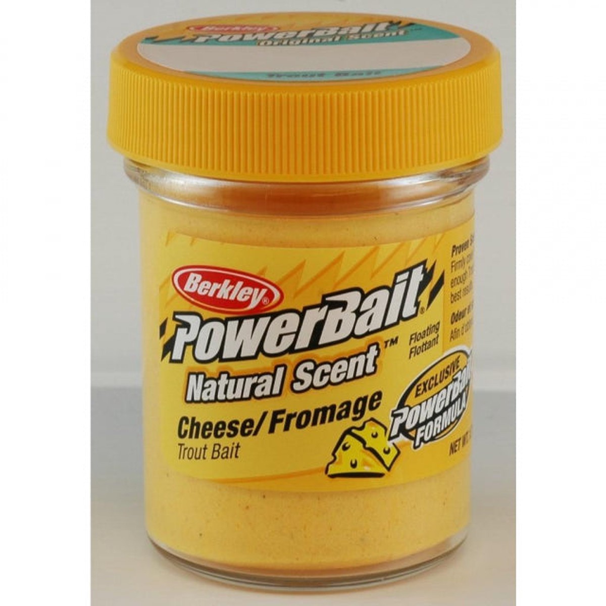 PowerBait Natural Scent Trout Bait | Cheese | Model #BTCHY2