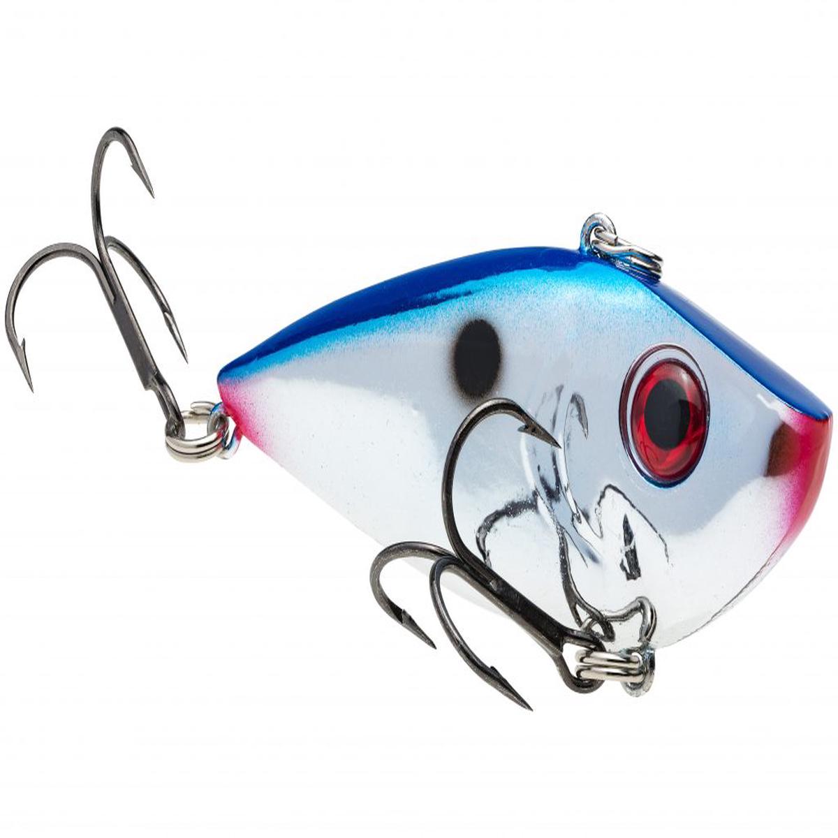 Strike King 3/4oz Red Eyed Shad (Chrome Blue)