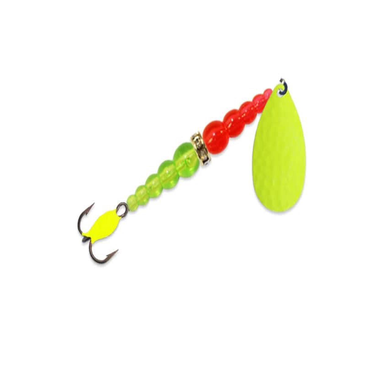 Kokanee Killer Treble Size 8 Chartreuse/Orange/Cartreuse
