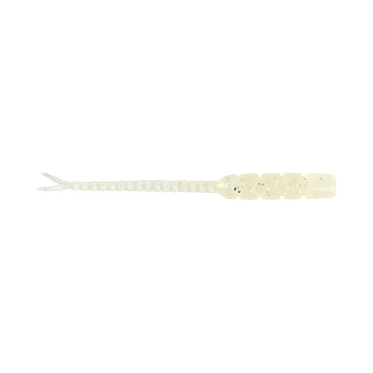 Mustad Hellgrammite Softbait 28243 WHITE LUMINOUS AJW-HGM-2-00