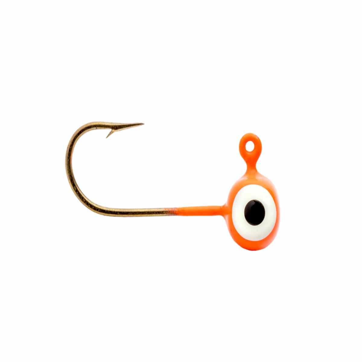 Strike King 1/32oz Teen-Zee Sausage Head (Fluorescent Orange)