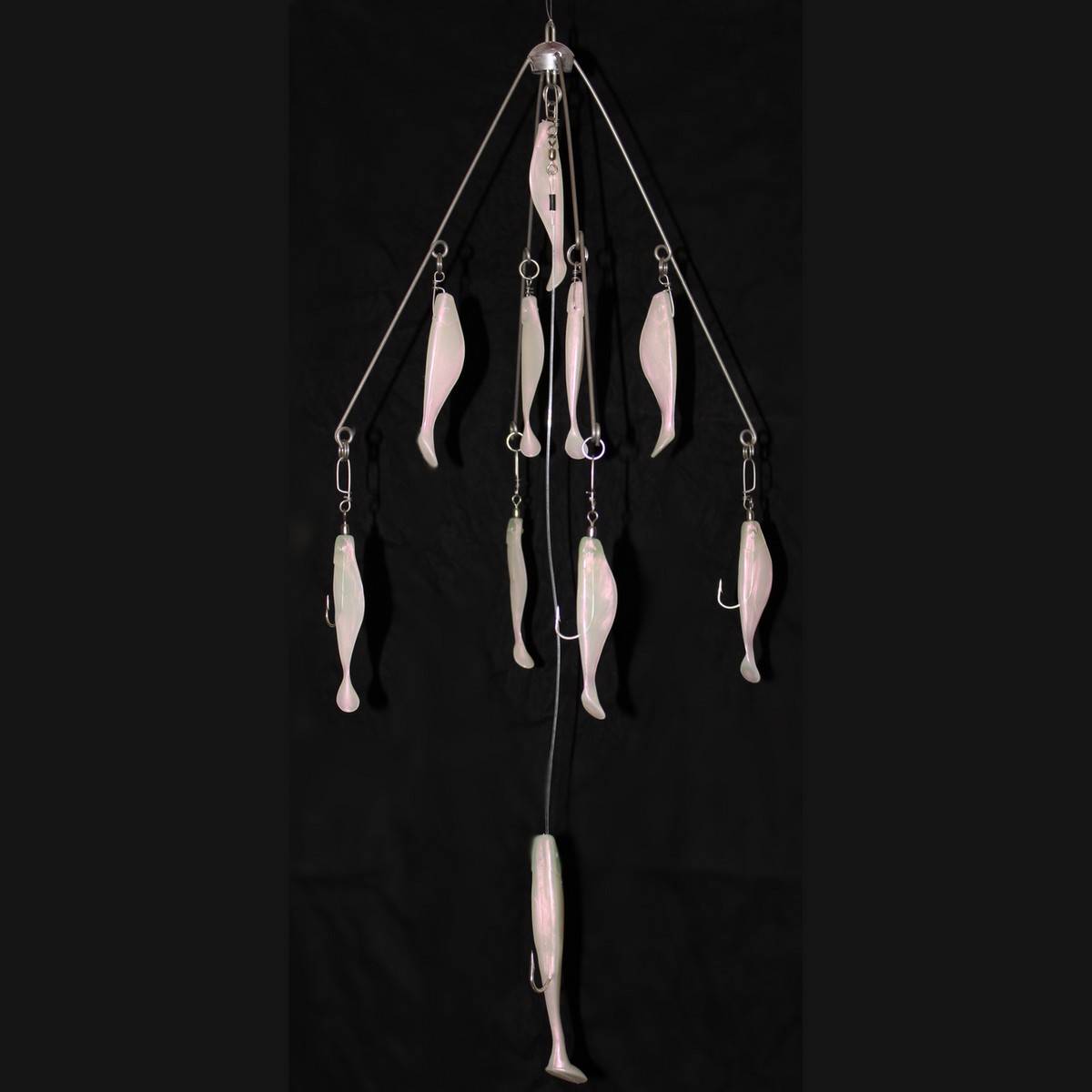 9er's Umbrella Rig 4-Way 4" Shad