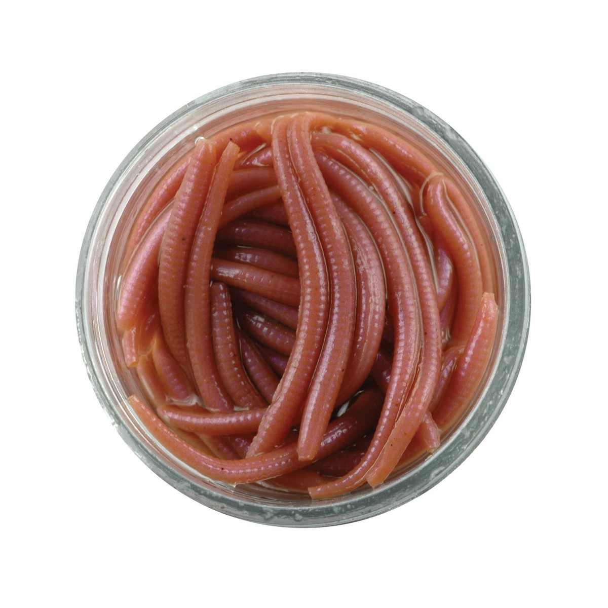 Berkley Gulp Angle Worm 2" Red Natural
