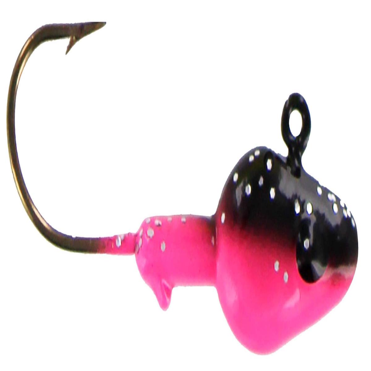Big Bite Baits 1/16oz Minnow Head Jig 10-Pack (Blink)