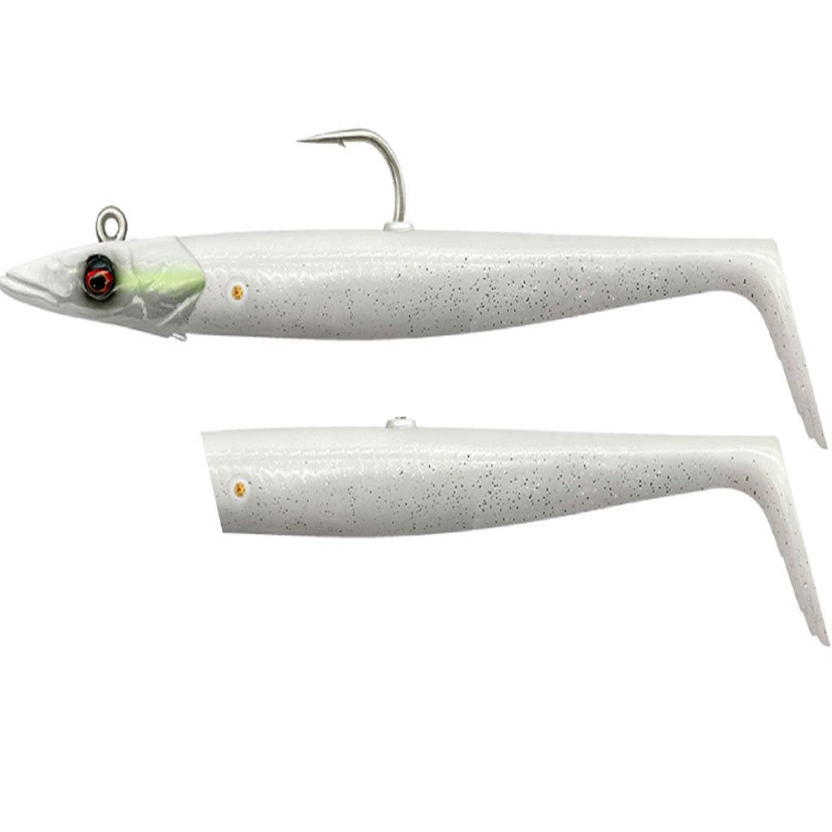 Savage Gear Sandeel V2 12cm 22g White Pearl Silver