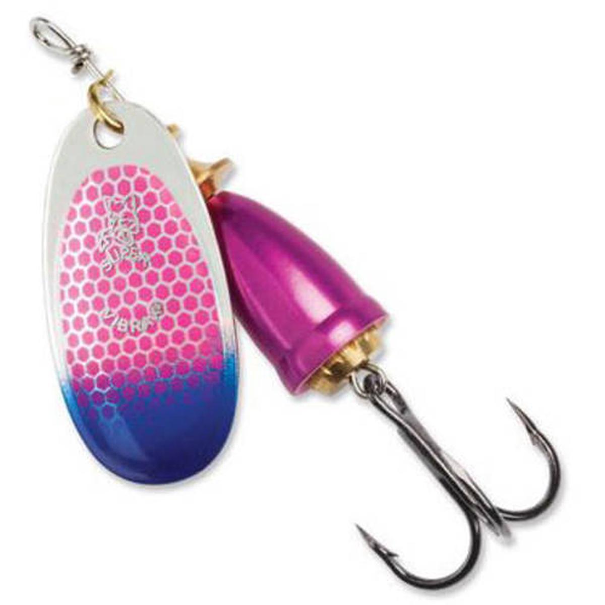 Blue Fox 3/8oz Classic Vibrax Spinner (Cerise Scale/Blue Tip)