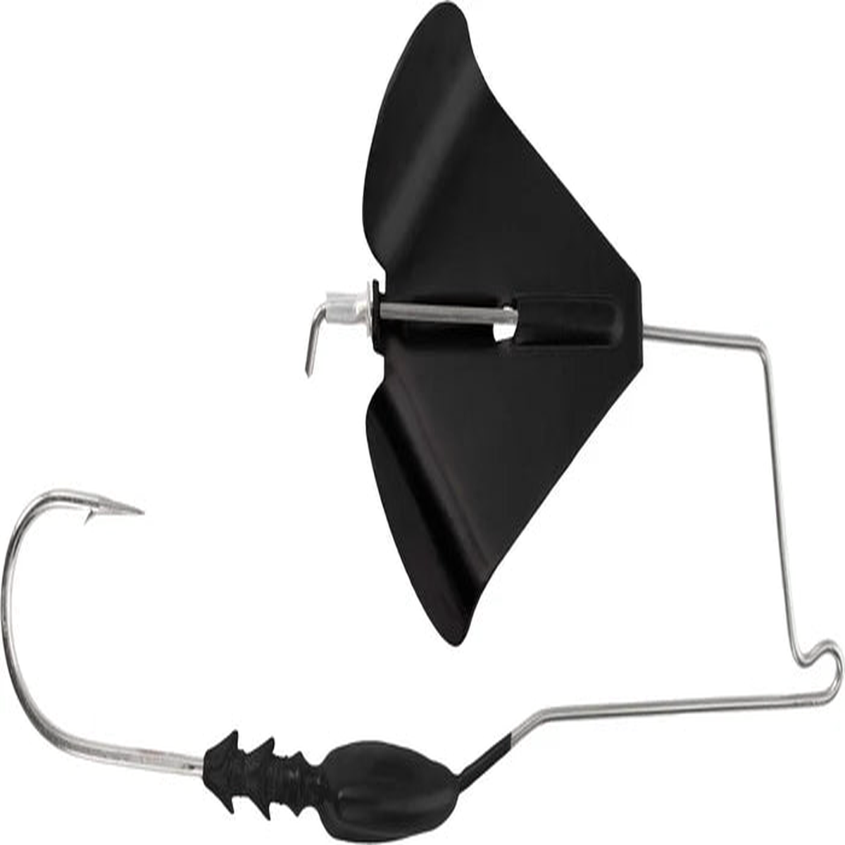Buckeye Lures 3/8oz G-Buzz Bait (Black w/ Black Blade)