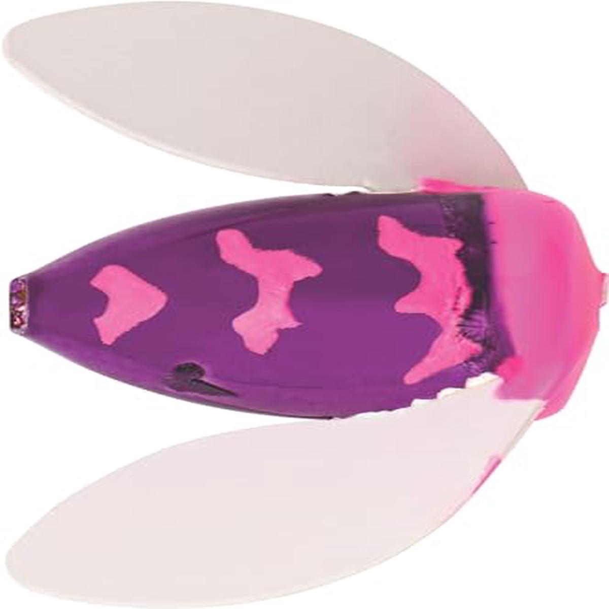 Yakima Bait Spin-N-Glo: #0-#12 12 Pac (Metallic Purple Pink 'Tiger')