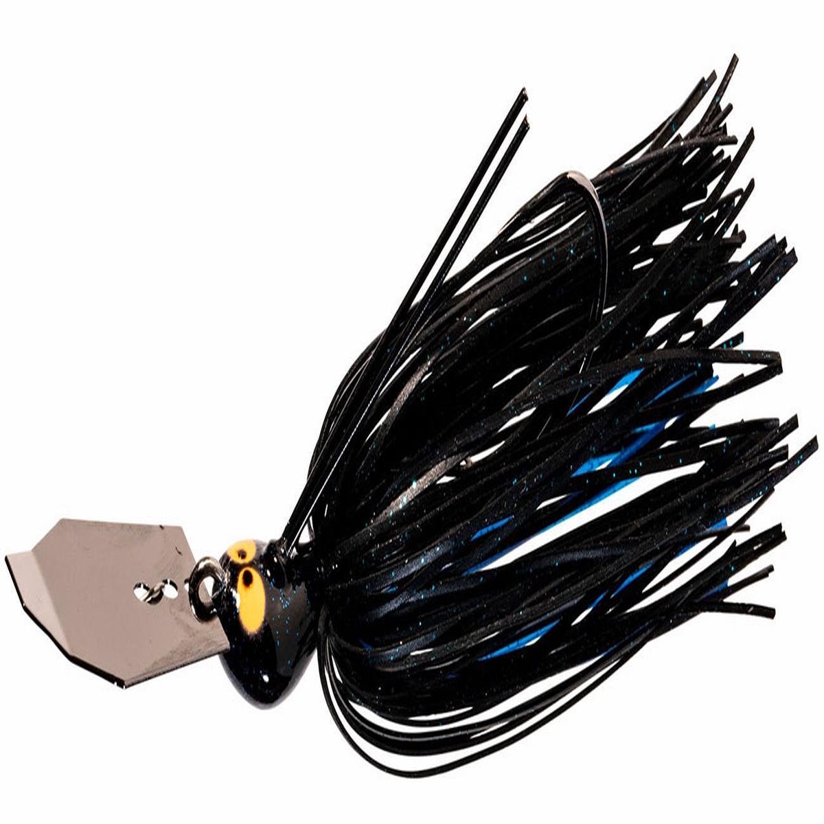 Z-Man Fishing 3/4oz CrossEyeZ ChatterBait (Black/Blue)