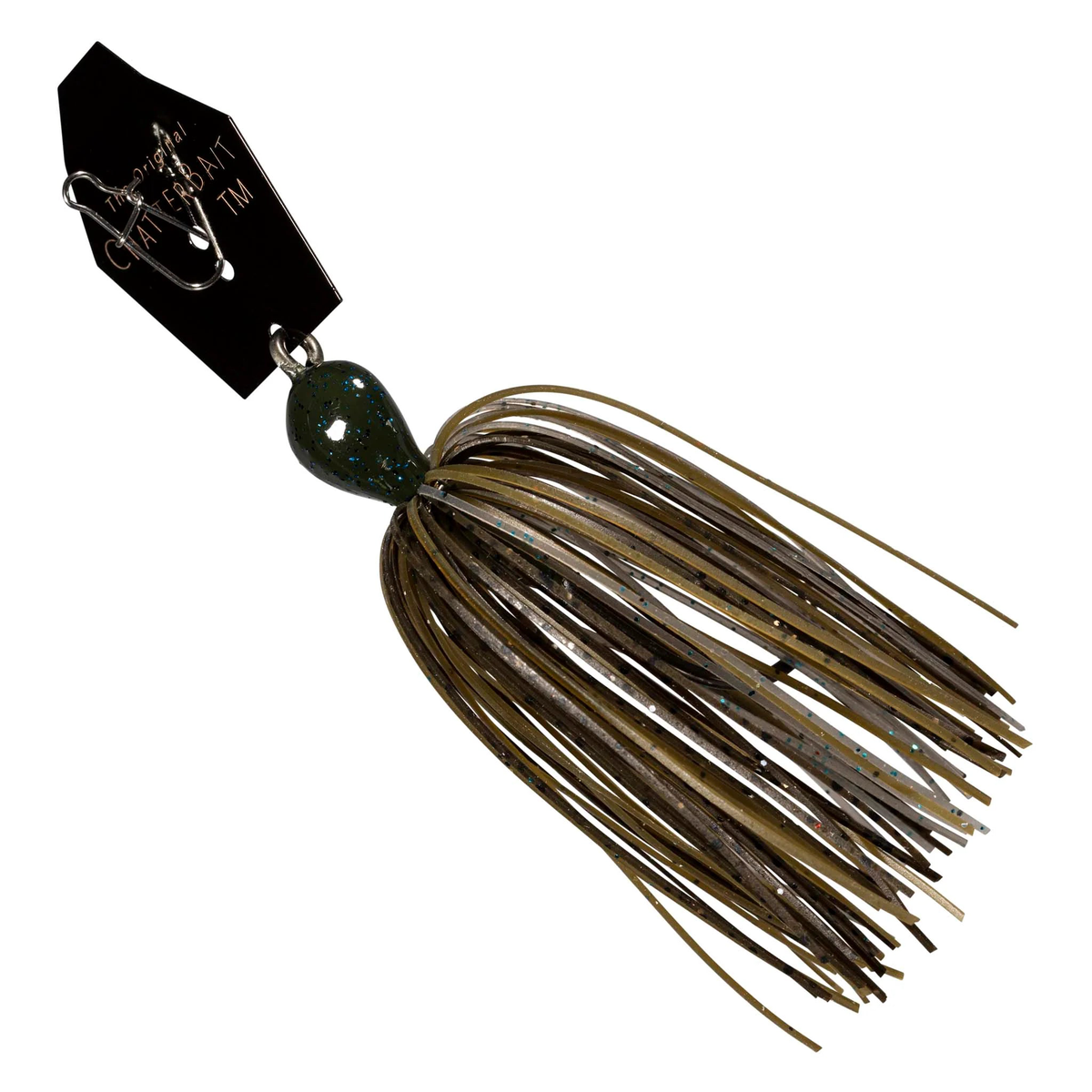 Z-Man Fishing Big Blade ChatterBait 3/4oz (Green Pumpkin Candy)