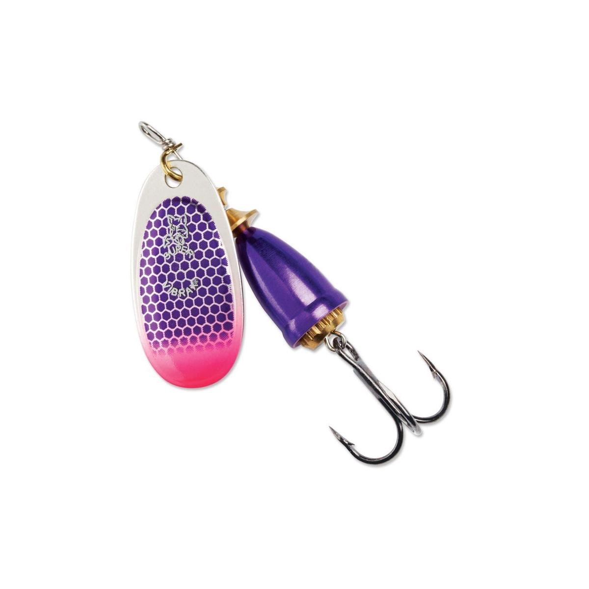 Blue Fox Classic Vibrax 7/16oz Spinner (Purple Scale/Pink Tip)