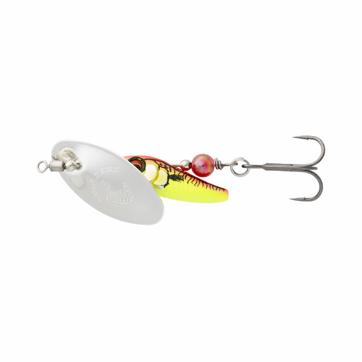 Savage Gear Stickleback Spinner #3 9.1g Silver Red Yellow