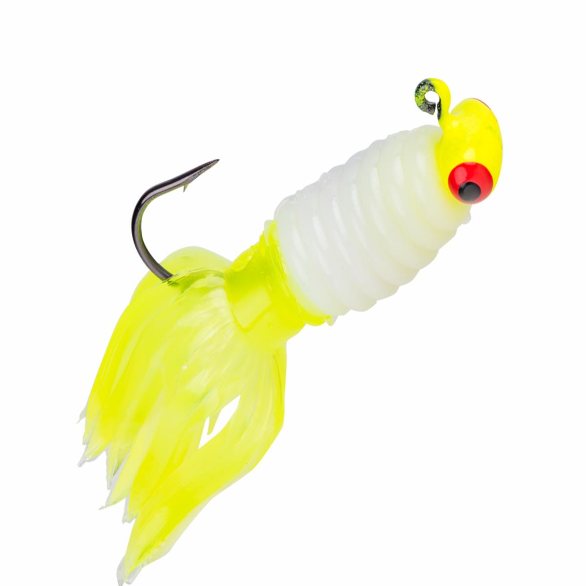 Strike King 1/8oz Mr Crappie Sausage Head (Refrigerator White)