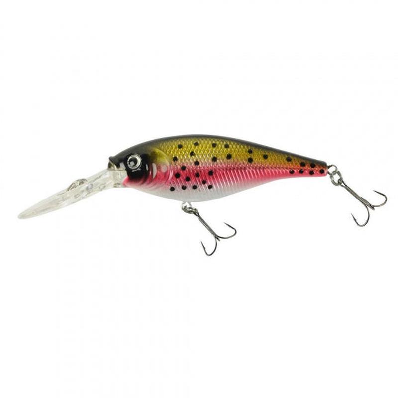 Flicker Shad | 3/16 oz | 2in | 5cm | 8 | 9'-11' | 2.7m-3.4m | Model #FFSH5M-RBT