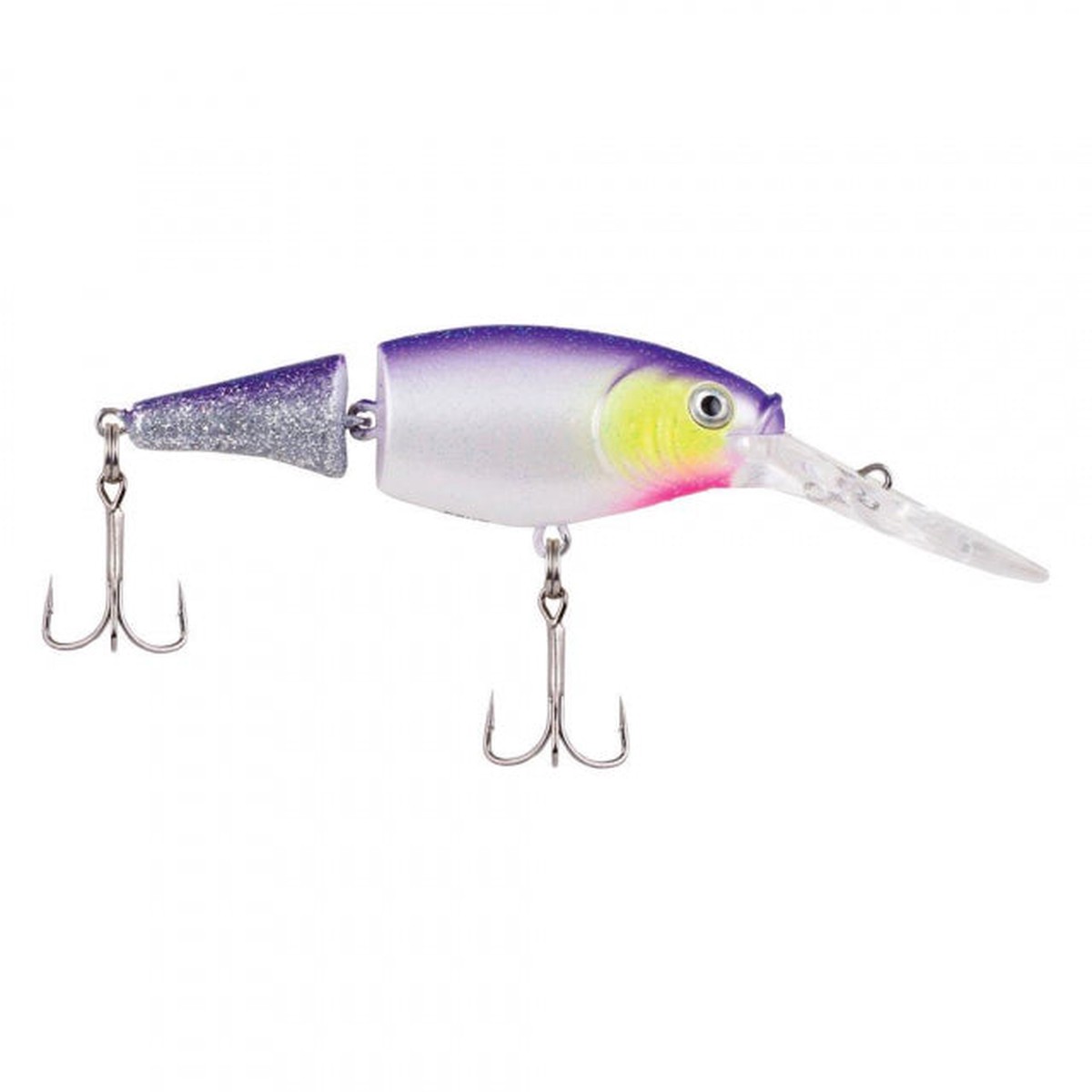 Flicker Shad Jointed | 1/5 oz | 2in | 5cm | 8 | 5'-7' | 1.5m-2.1m | Model #FFSH5J-FTRS