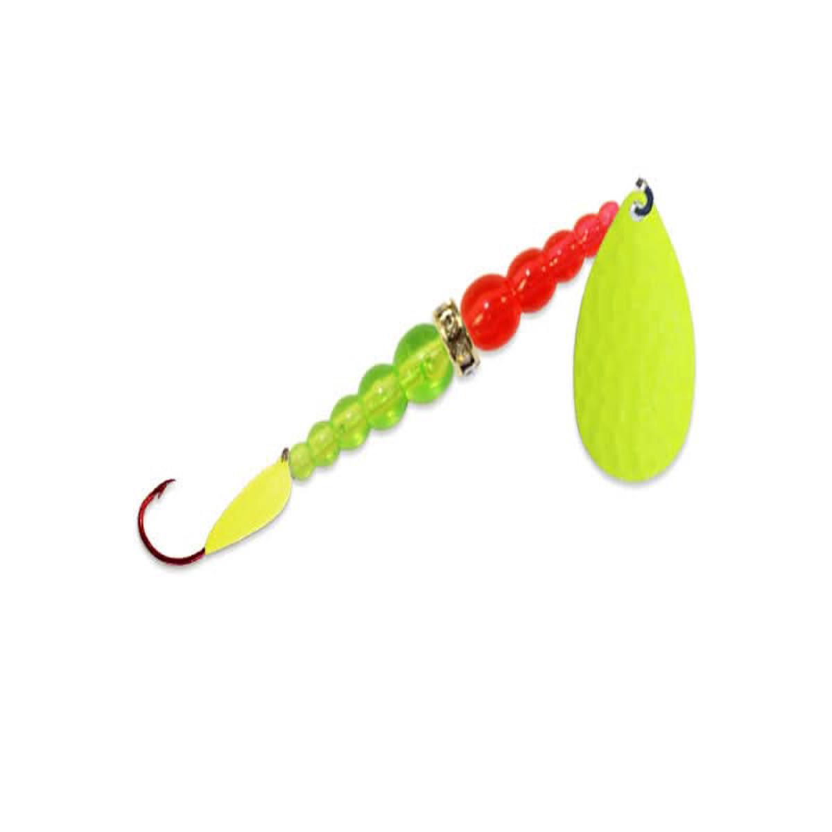 Kokanee Killer Single Size 4 Chartreuse/Fire Orange/Chartreuse/Chartreuse