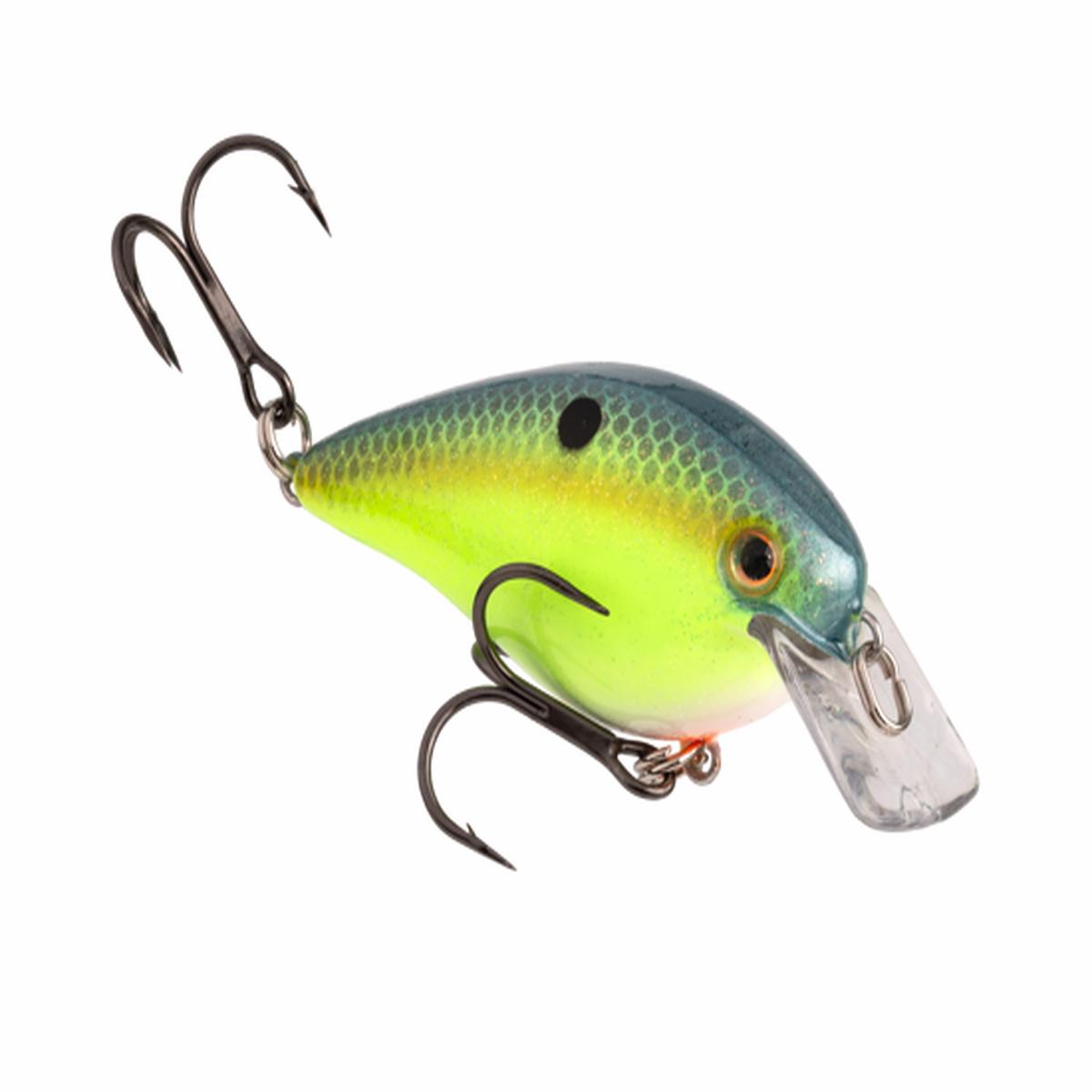 Strike King KVD Squarebill 1.5 Crankbait (Chartreuse Sexy Shad)