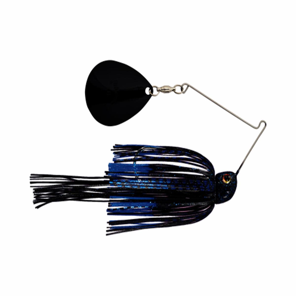 Strike King Tour Grade Night Spinnerbait 1/2oz (Black Blue)