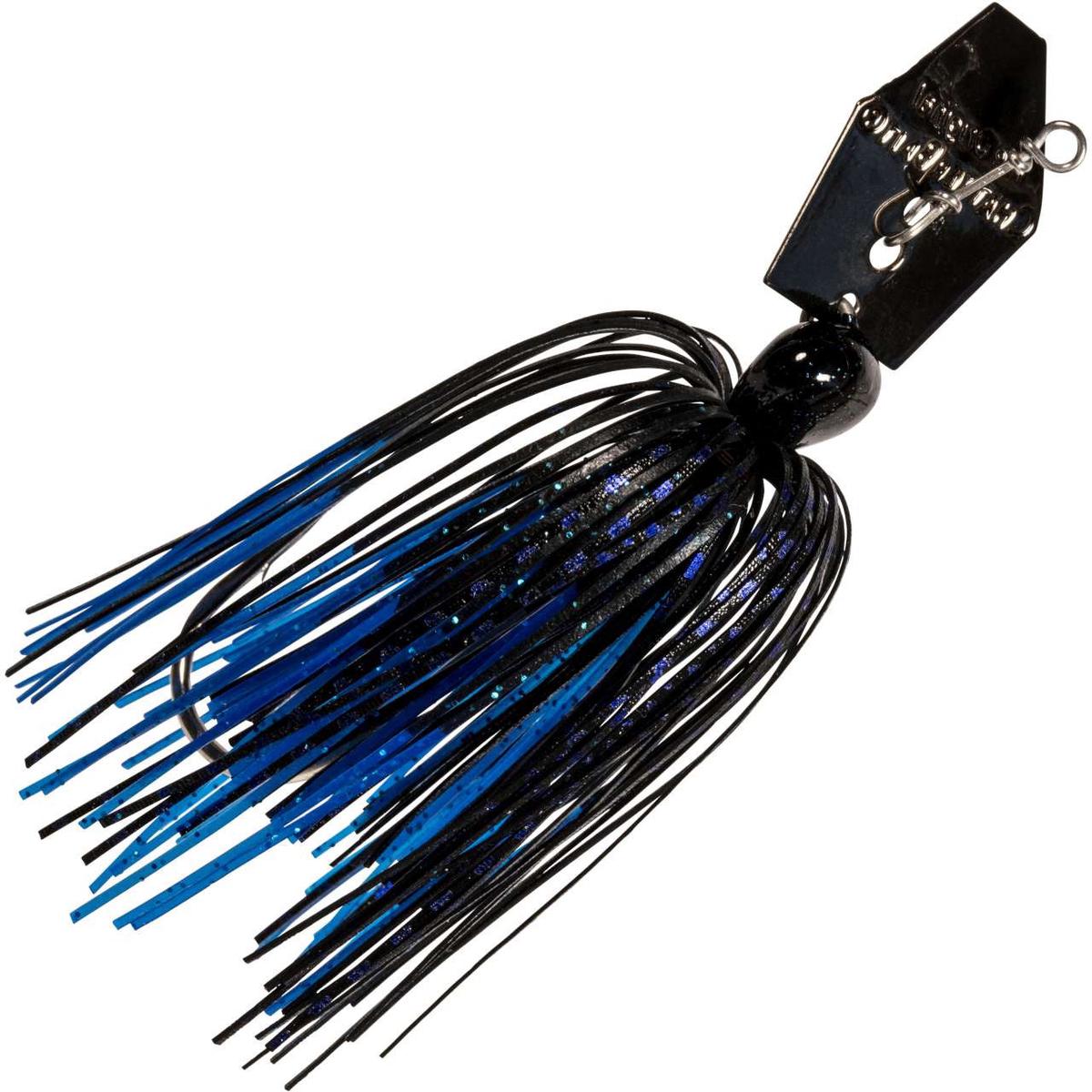 Z-Man Fishing 3/8oz Original ChatterBait Elite (Black/Blue)