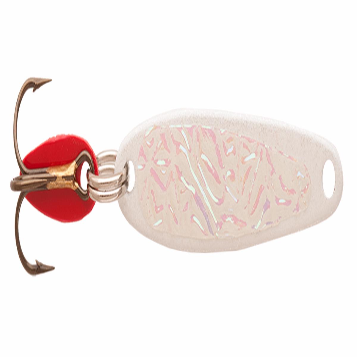 Bay de Noc Lure 1/10oz Swedish Pimple Lure (White Ice)