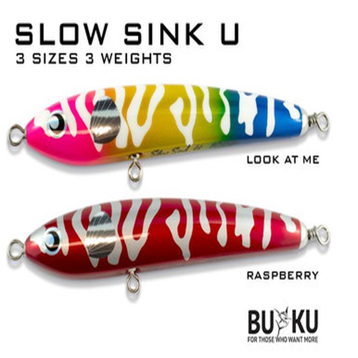 Buku Slow Sink U 170mm Stick Bait *CLEARANCE*